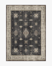 Verena — Halı, Koyu Ahşap, AREA, beyaz zemin, 5x7