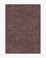 Sierra — Halı, Antrasit Bordo, AREA, beyaz zemin, 5x7