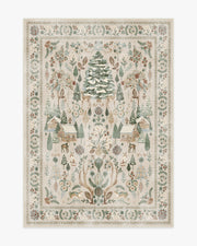 Juniper — Halı, Nötr Çok Renkli, AREA, beyaz zemin, 5x7