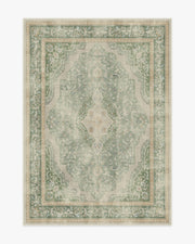 Adeline — Halı, Doğal Adaçayı, AREA, beyaz zemin, 5x7