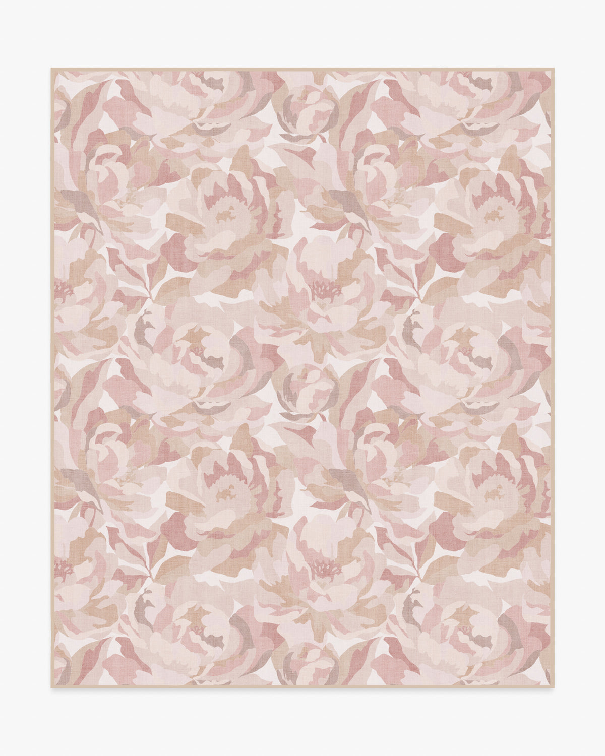 Fiona — Halı, Vintage Blush, AREA, beyaz zemin, 8x10