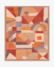 Orilla — Halı, Sunset, AREA, beyaz zemin, 8x10
