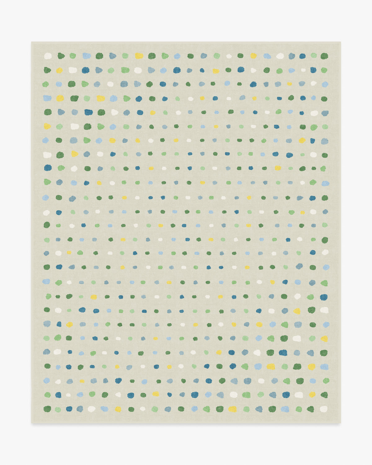 Jelly Dot — Halı, Nötr, AREA, beyaz zemin, 8x10