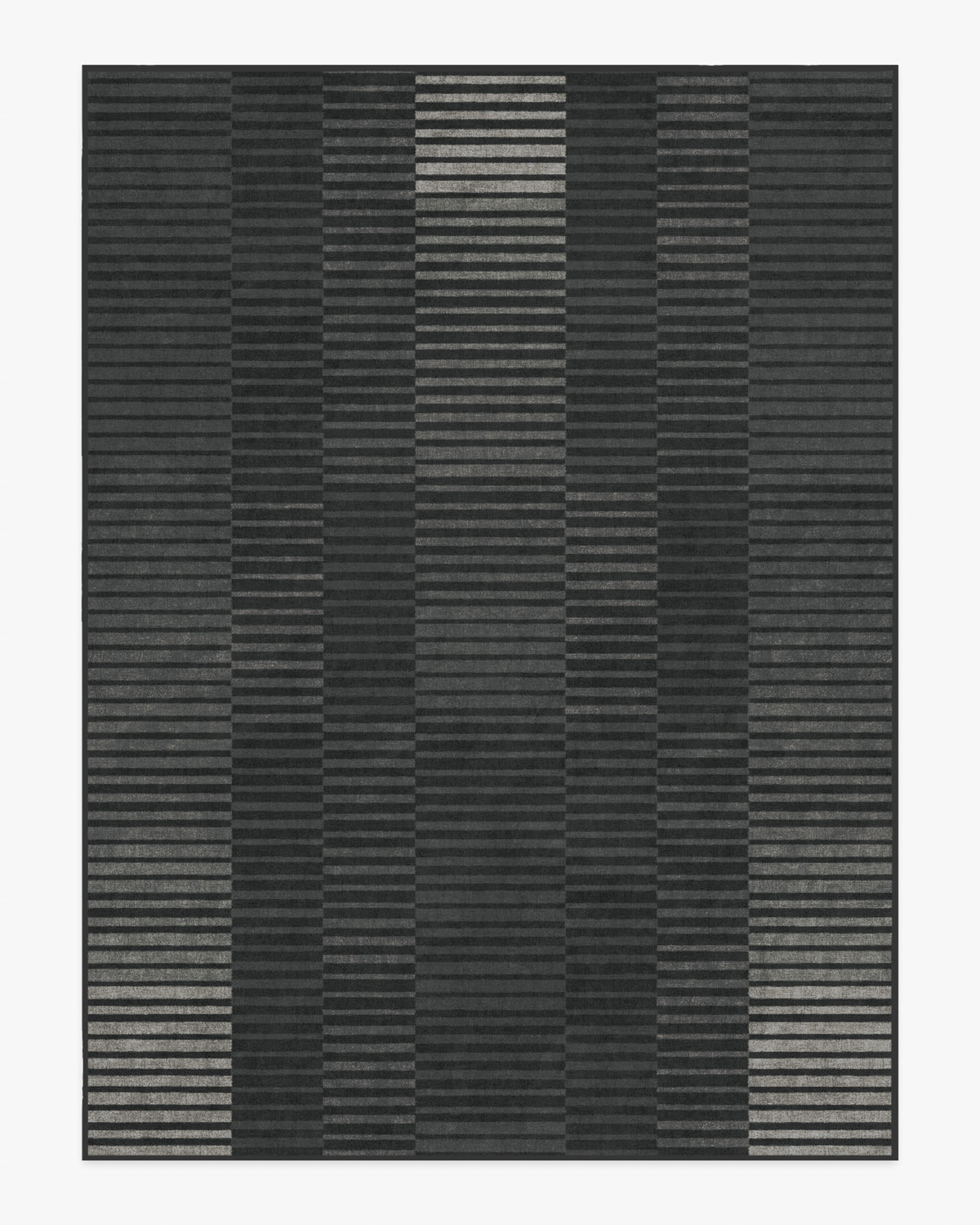 Shadow Stripe — Halı, Antrasit, AREA, beyaz zemin, 9x12