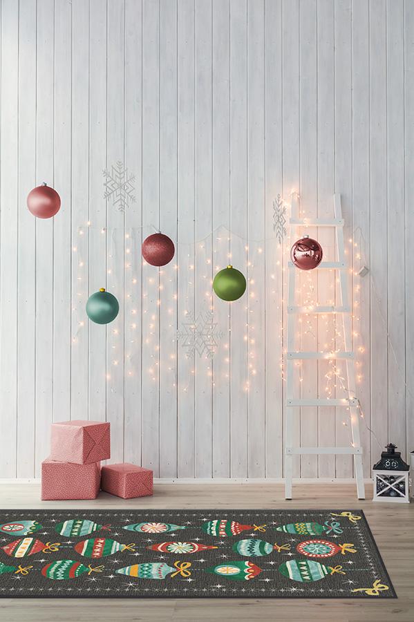 Festive Garland — Halı, Çok Renkli, RUNNER, yaşam alanı, 2x7