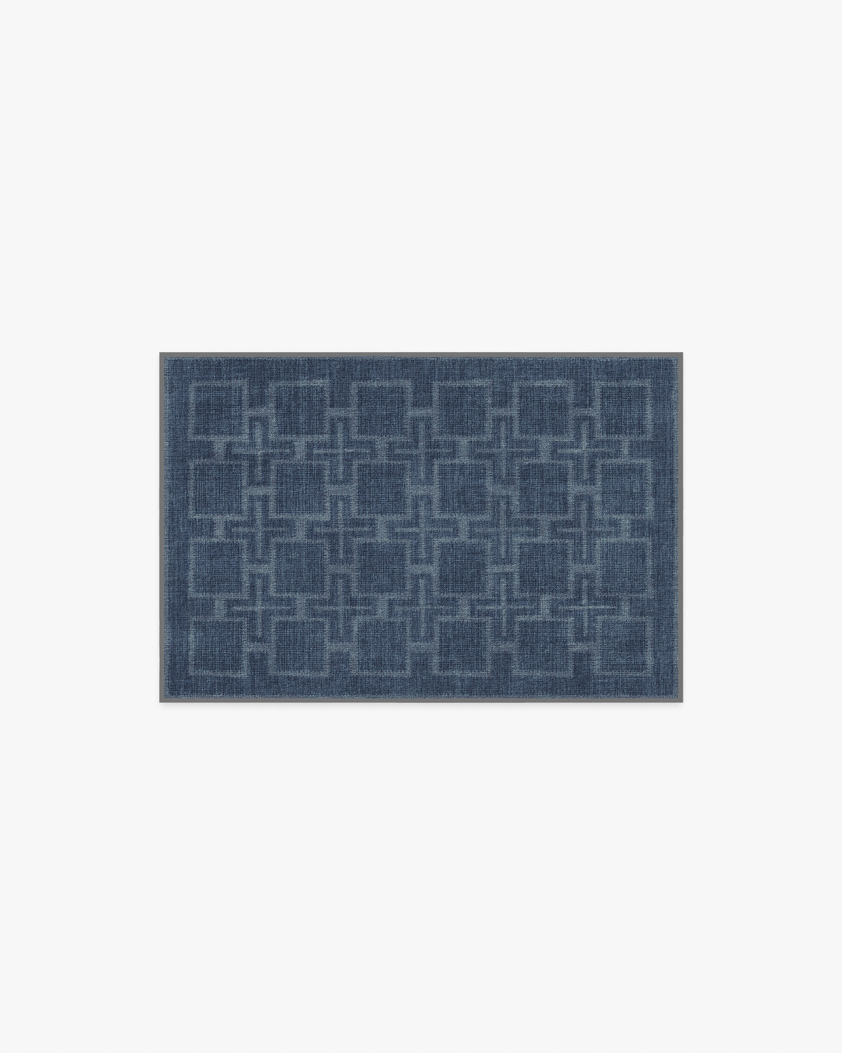 Fletcher — Halı, Mavi, AREA, beyaz zemin, 2x3