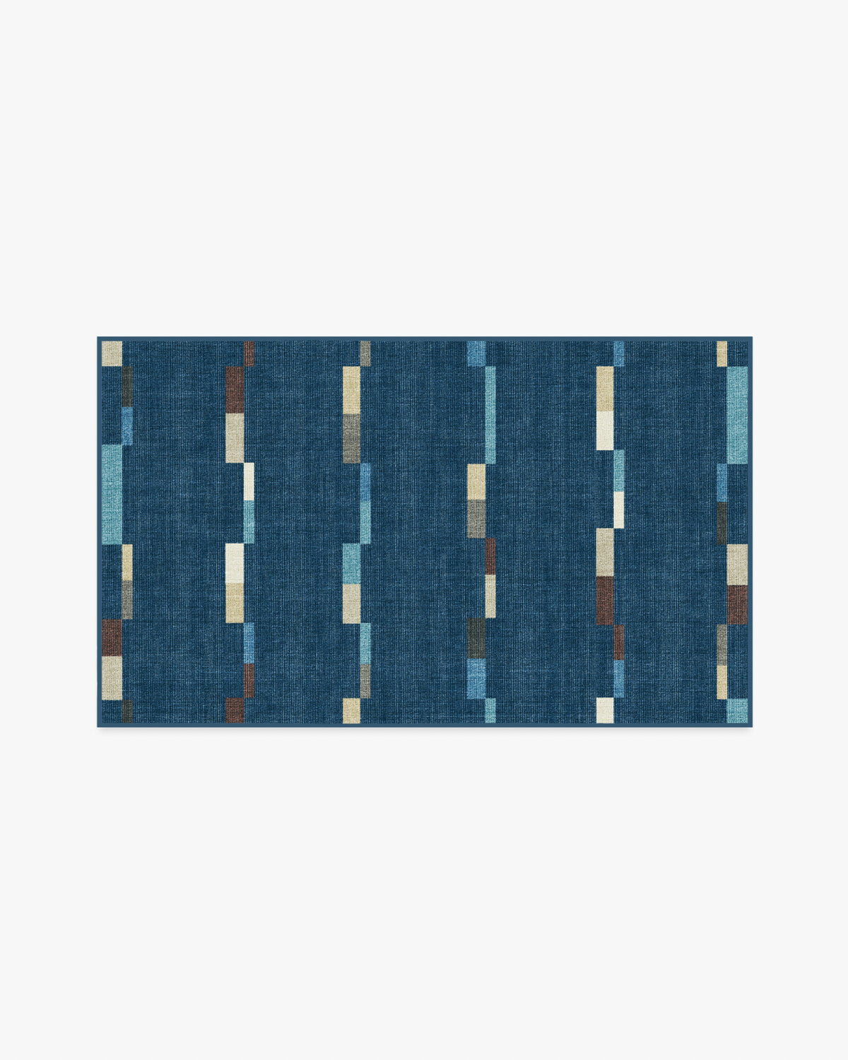 Rift — Halı, Lacivert, AREA, beyaz zemin, 3x5