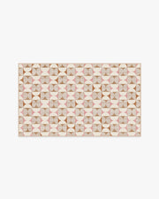 Orana — Halı, Soft Pembe ve Doğal, AREA, beyaz zemin, 3x5