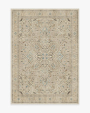 Kamran — Halı, Bej, AREA, beyaz zemin, 5x7