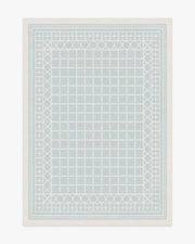 Gray Malin Palm Beach — Halı, Powder Mavi, AREA, beyaz zemin, 5x7