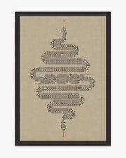 Venom — Halı, Nötr, AREA, beyaz zemin, 5x7