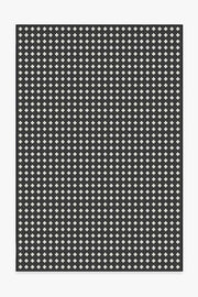 Adde — Halı, Siyah, AREA, beyaz zemin, 6x9