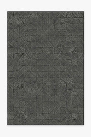 Parquet — Halı, Siyah, AREA, beyaz zemin, 6x9