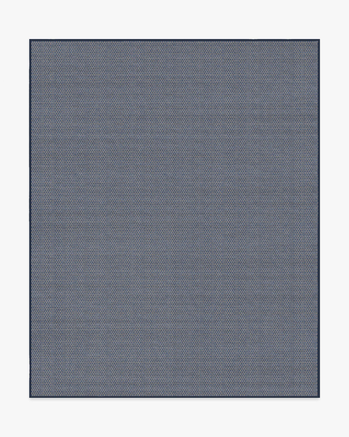 Tillie Solid — Halı, Soft Lacivert, AREA, beyaz zemin, 8x10
