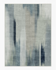 Ombre Mirage — Halı, Gri, AREA, beyaz zemin, 9x12
