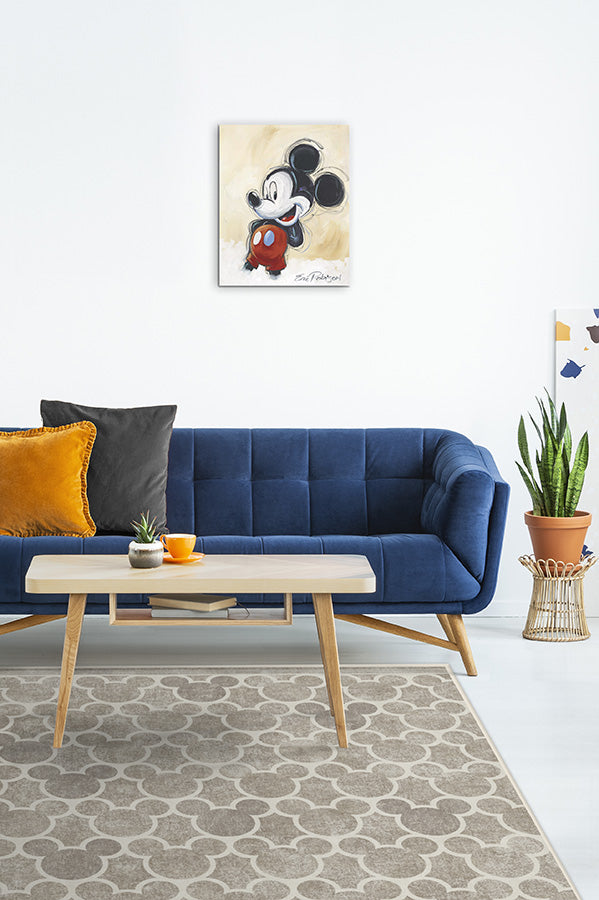 Mickey Trellis — Halı, Kül Gri, AREA, yaşam alanı, 5x7