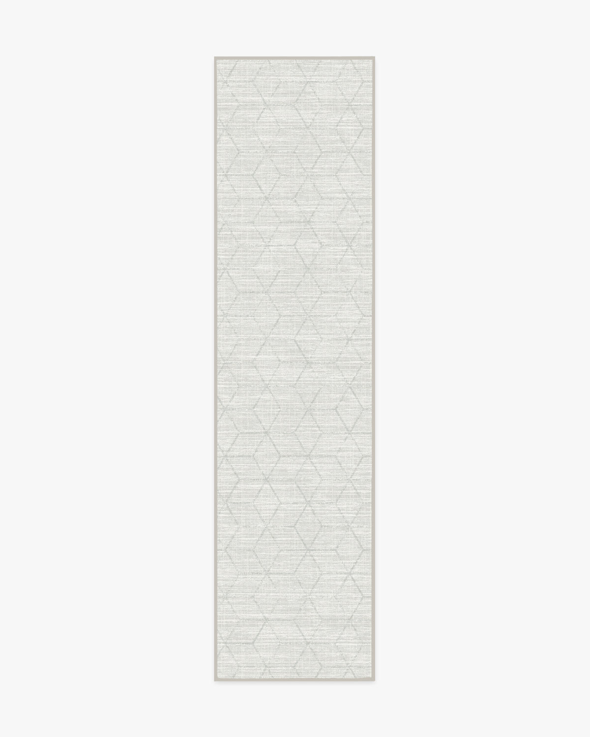 Prisma — Halı, Gri, RUNNER, beyaz zemin, 2x10