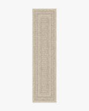 Cyrus — Halı, Bej Fildişi, RUNNER, beyaz zemin, 2x10