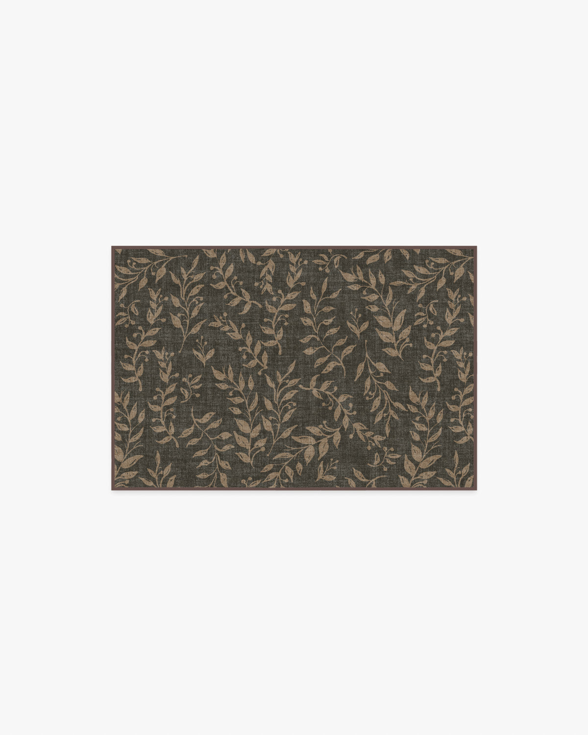 Leland — Halı, Kahverengi, AREA, beyaz zemin, 2x3