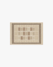 Agnes — Halı, Doğal, AREA, beyaz zemin, 2x3