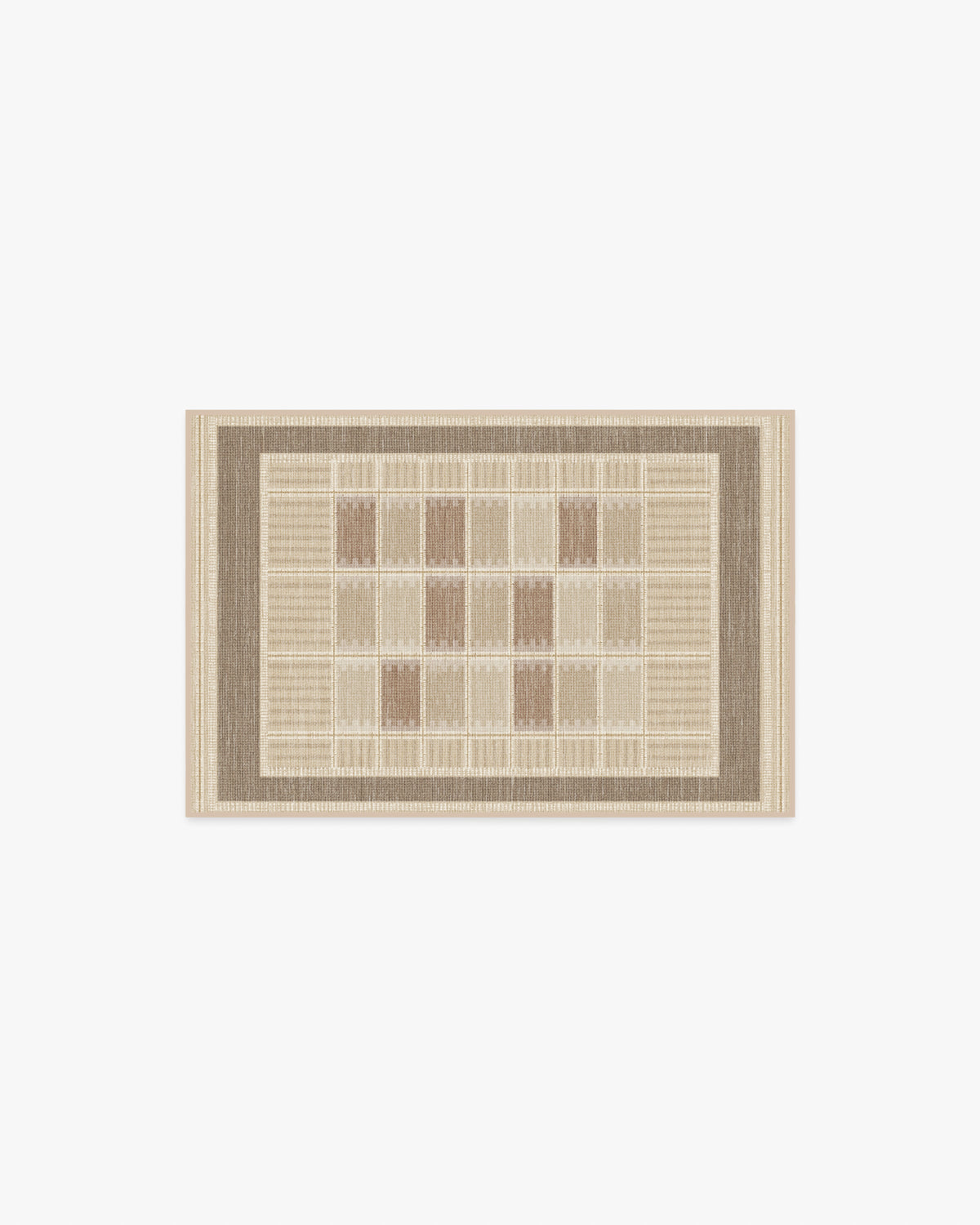 Agnes — Halı, Doğal, AREA, beyaz zemin, 2x3