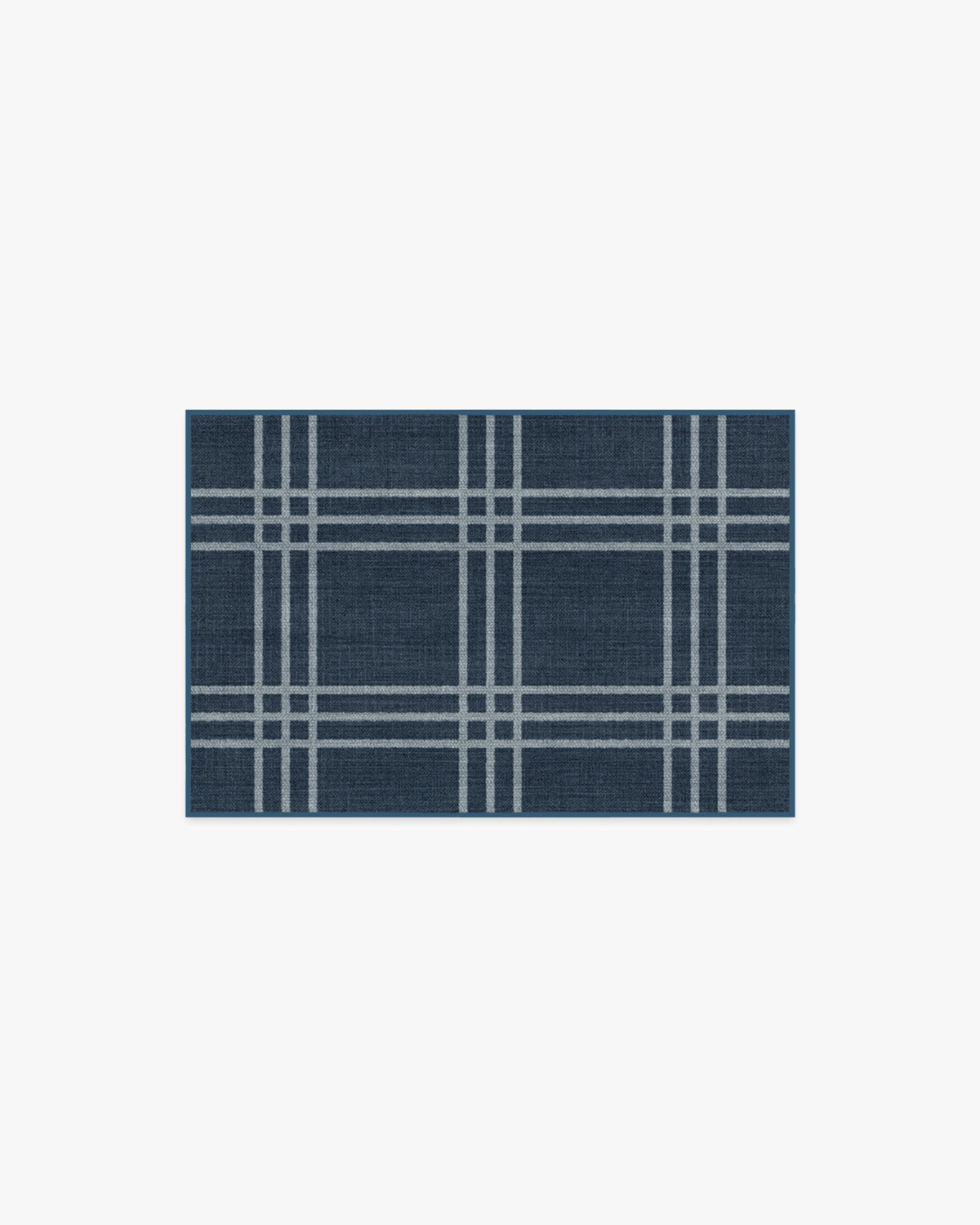Pierre — Halı, Lacivert, AREA, beyaz zemin, 2x3