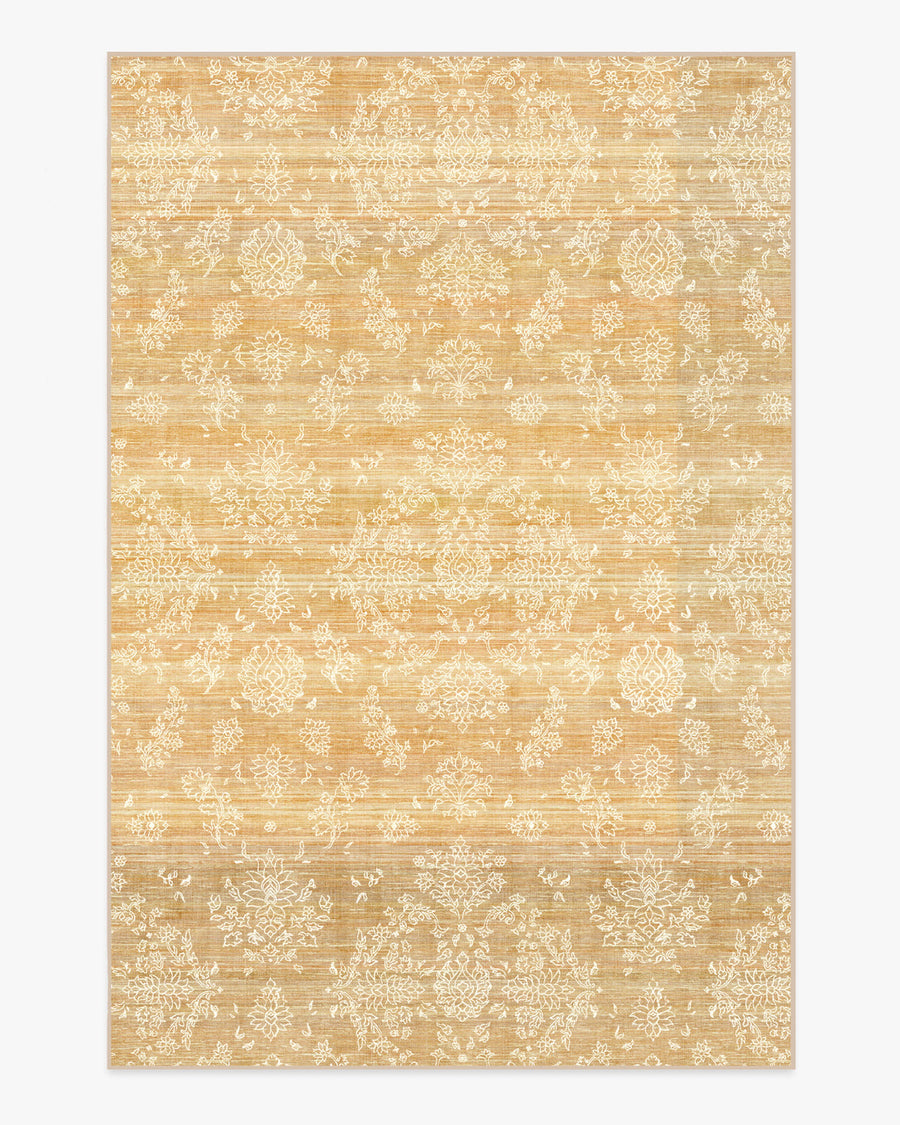 Dara — Halı, Toprak Sarısı, AREA, beyaz zemin, 6x9