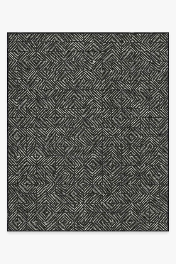 Parquet — Halı, Siyah, AREA, beyaz zemin, 8x10
