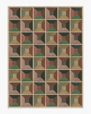 Hedra — Halı, Soft Auburn, AREA, beyaz zemin, 9x12