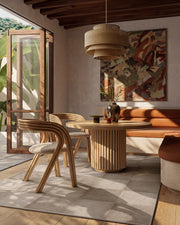 Hearth Check — Halı, Warm Gri, AREA, yaşam alanı, 6x9