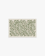 Morris And Co Pure Willow Boughs — Halı, Yeşil, AREA, beyaz zemin, 2x3