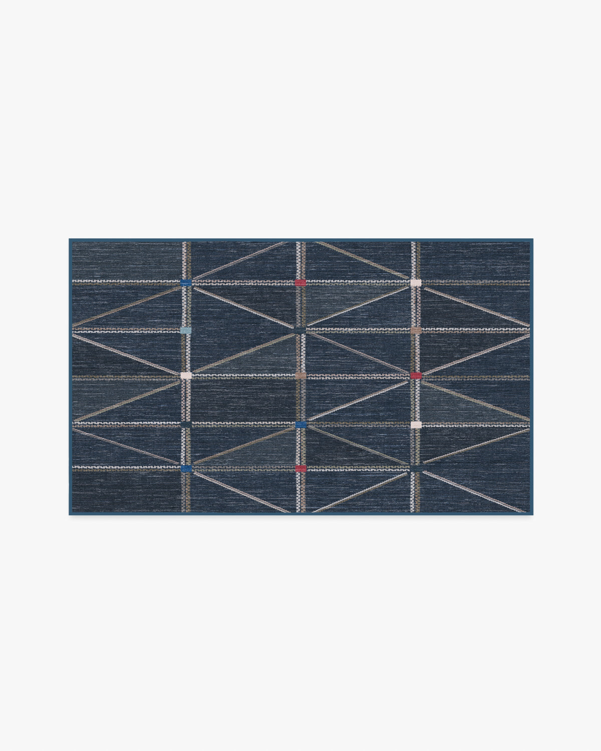 Ulysses — Halı, Lacivert, AREA, beyaz zemin, 3x5