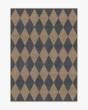 Palazzo — Halı, Soft Lacivert, AREA, beyaz zemin, 5x7