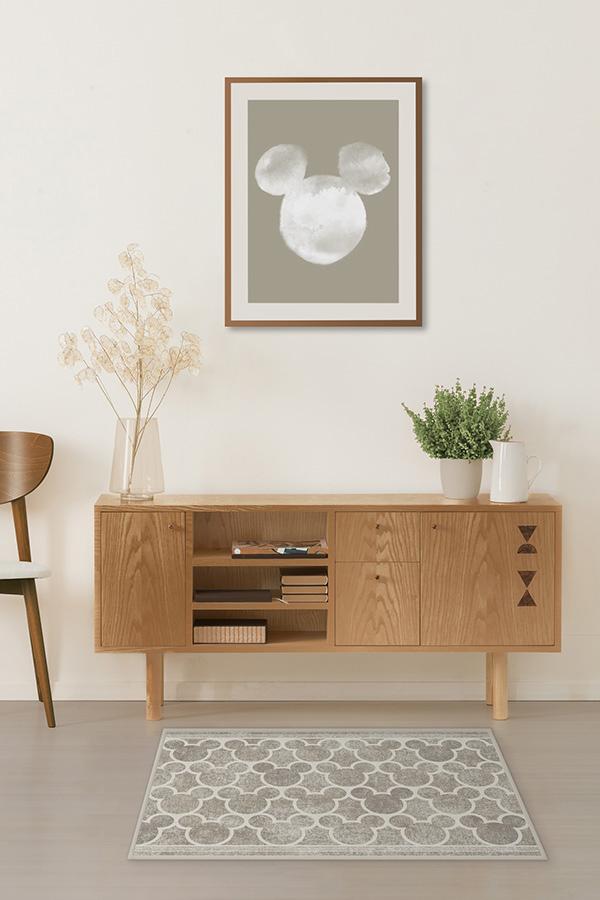 Mickey Trellis — Halı, Kül Gri, AREA, yaşam alanı, 2x3