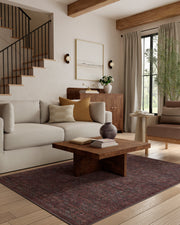 Sierra — Halı, Antrasit Bordo, AREA, yaşam alanı, 5x7