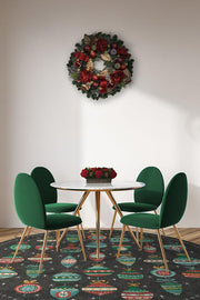 Festive Garland — Halı, Çok Renkli, ROUND, yaşam alanı, 8R