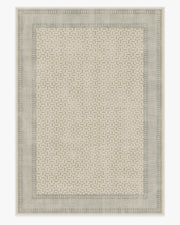 Kairos — Halı, Fildişi Mavisi, AREA, beyaz zemin, 10x14