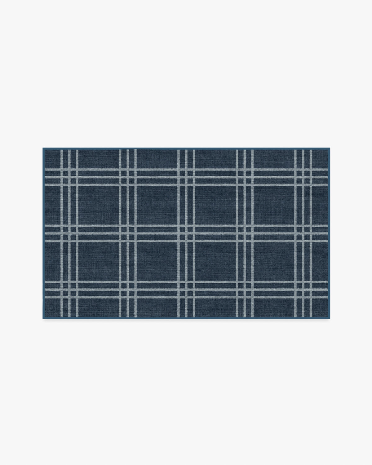 Pierre — Halı, Lacivert, AREA, beyaz zemin, 3x5