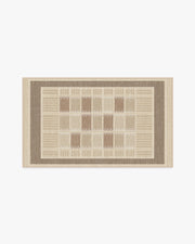Agnes — Halı, Doğal, AREA, beyaz zemin, 3x5