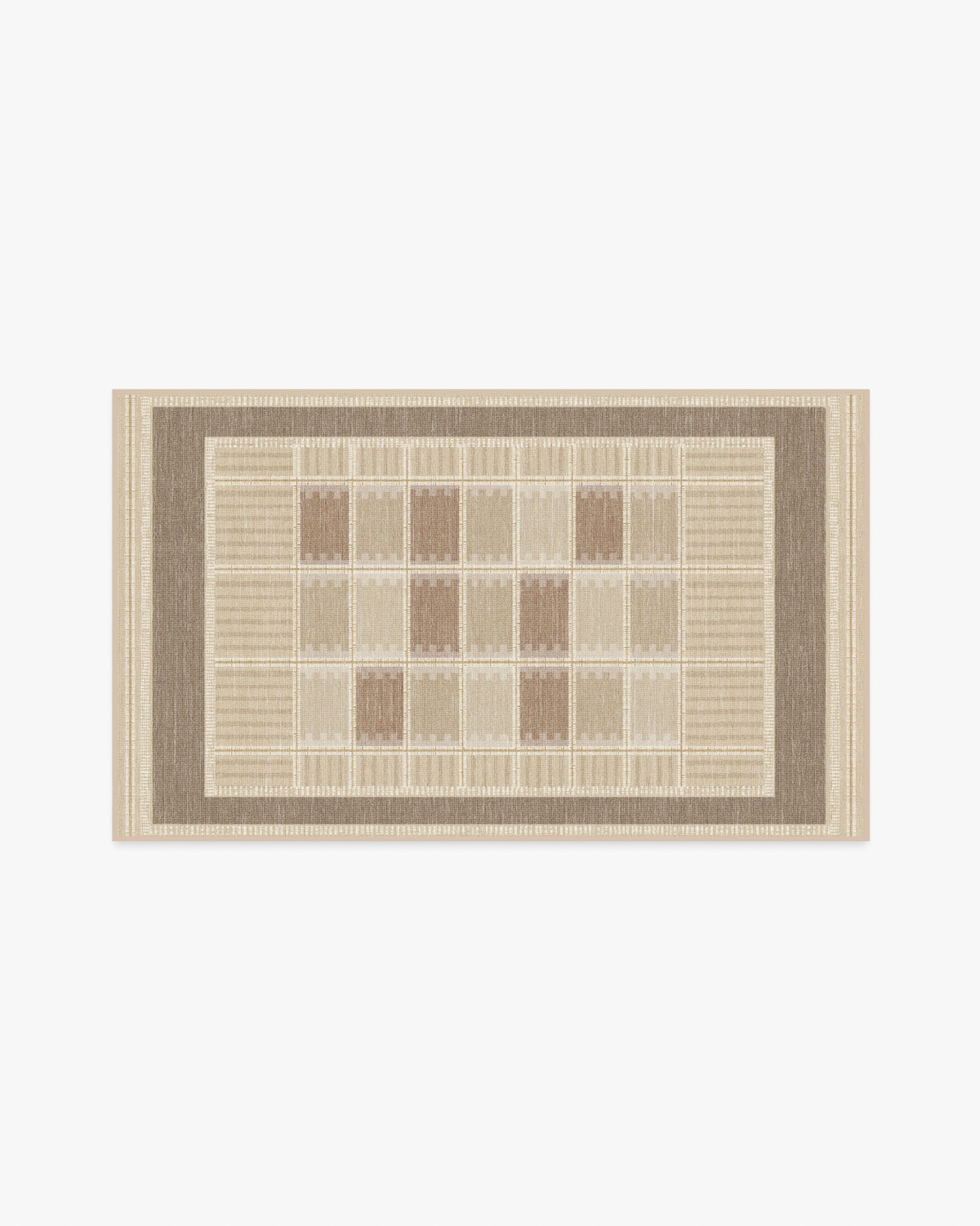 Agnes — Halı, Doğal, AREA, beyaz zemin, 3x5