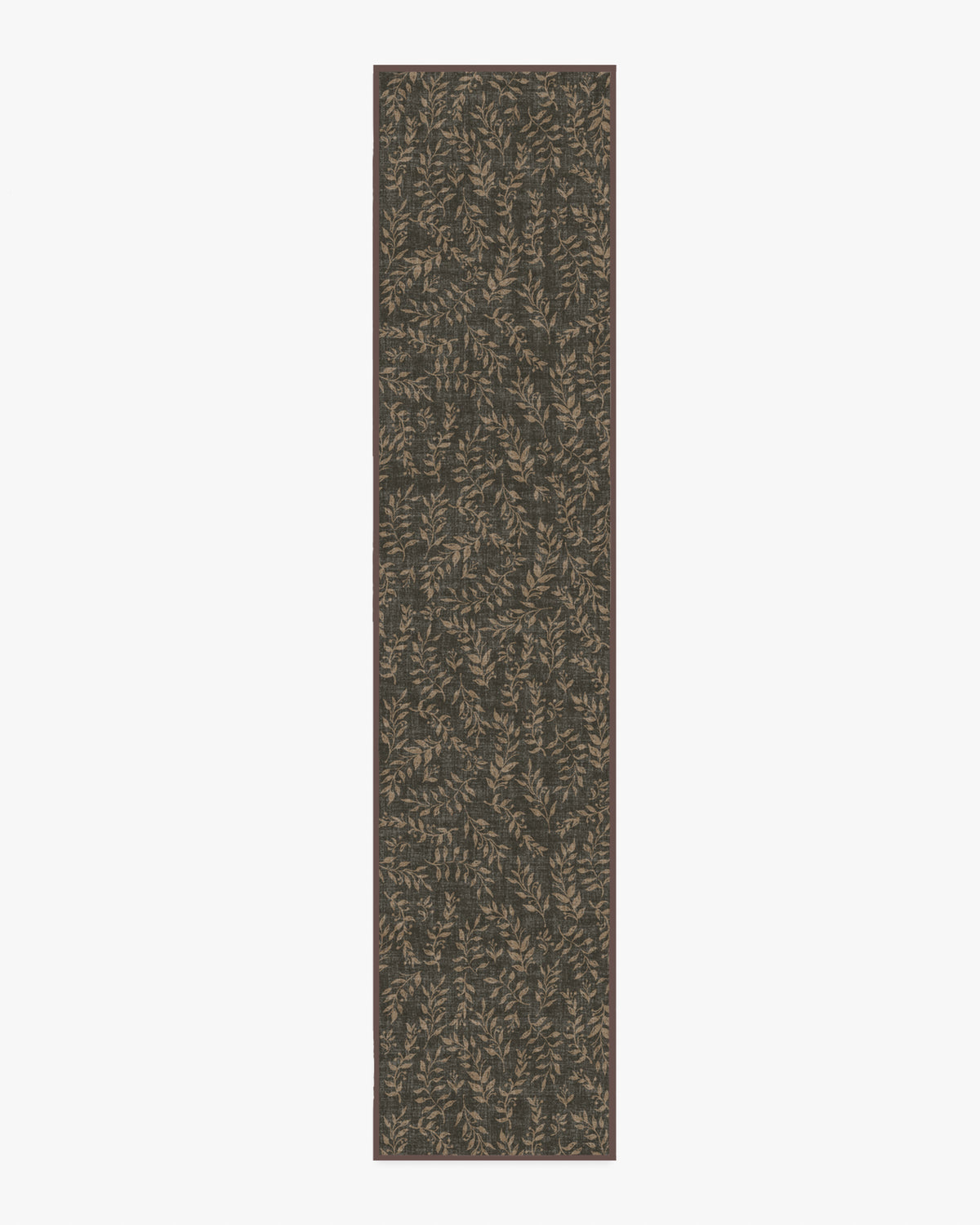 Leland — Halı, Kahverengi, RUNNER, beyaz zemin, 2x12