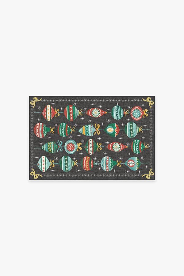 Festive Garland — Halı, Çok Renkli, AREA, beyaz zemin, 2x3