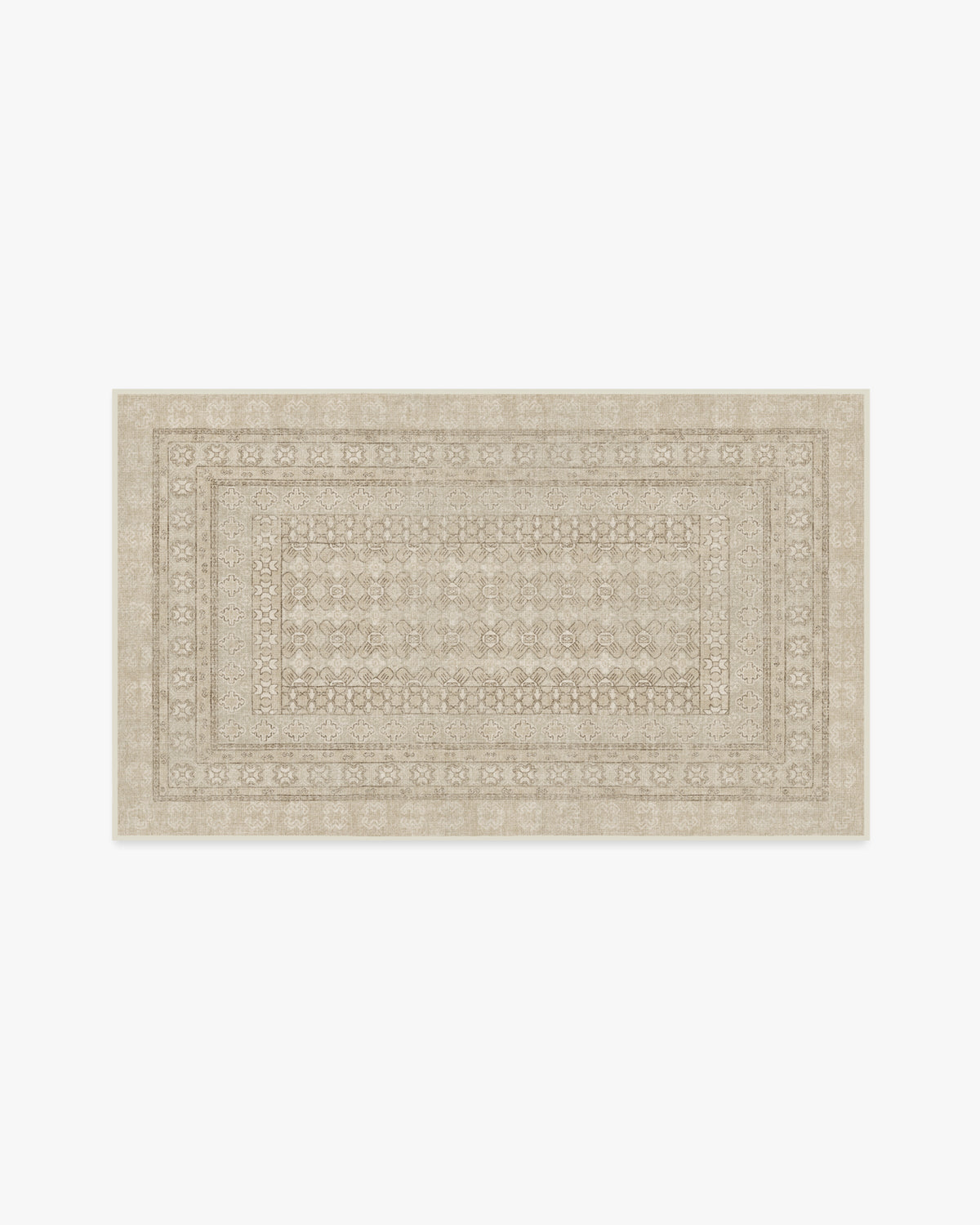 Cyrus — Halı, Bej Fildişi, AREA, beyaz zemin, 3x5