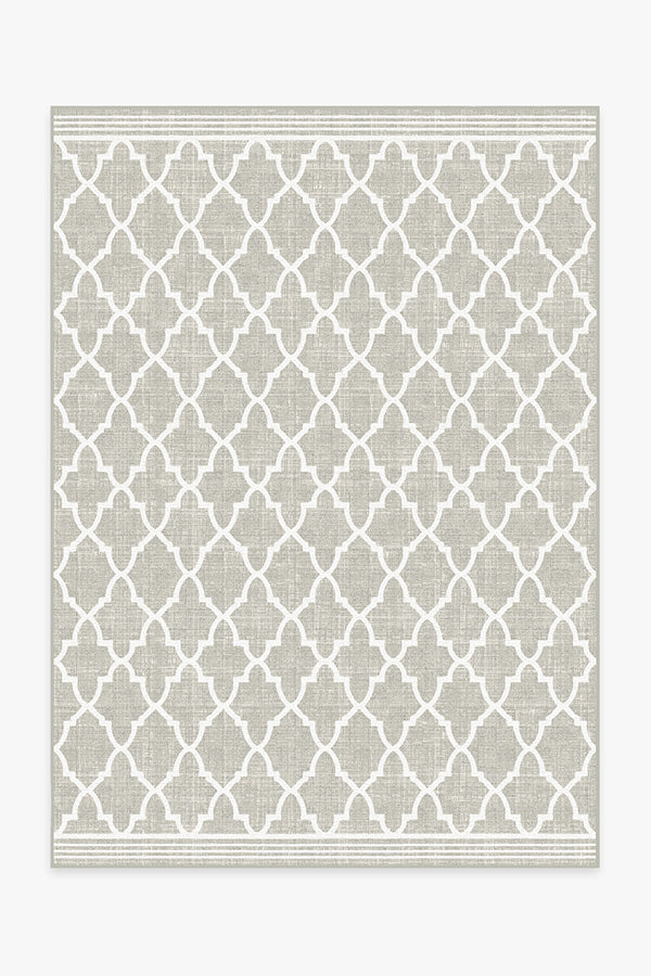 Varia Trellis — Halı, Taş, AREA, beyaz zemin, 5x7