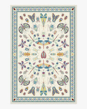 Flutterby — Halı, Fildişi, AREA, beyaz zemin, 6x9