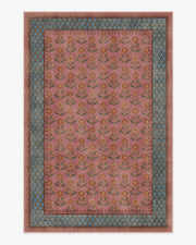 Sundara — Halı, Gül Mavi, AREA, beyaz zemin, 6x9