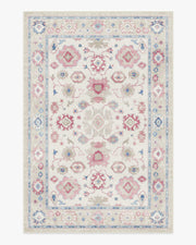 Serena — Halı, Pembe, AREA, beyaz zemin, 6x9