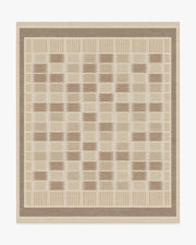 Agnes — Halı, Doğal, AREA, beyaz zemin, 8x10