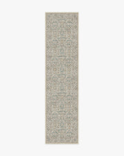 Morris And Co Montreal — Halı, Doğal Yeşim, RUNNER, beyaz zemin, 2x10