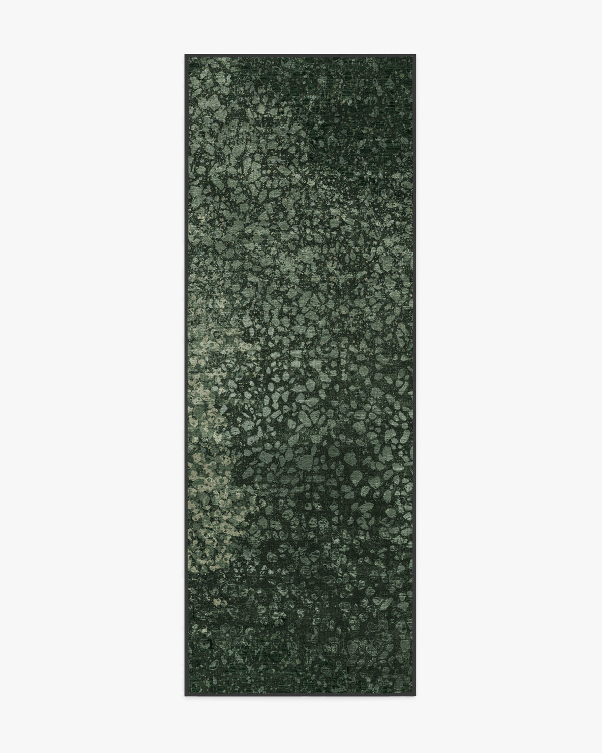 Terran — Halı, Yosun, RUNNER, beyaz zemin, 2x7
